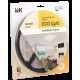 Стрічка LED 5м блістер LSR-3528WW60-4.8-IP65-12V теплий білий колір IEK-eco