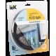 Стрічка LED 5м блістер LSR-3528W120-9.6-IP20-12V IEK-eco