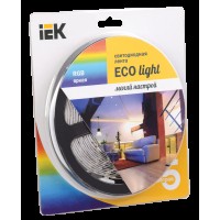 Стрічка LED 5м блістер RGB IP20 12V IEK