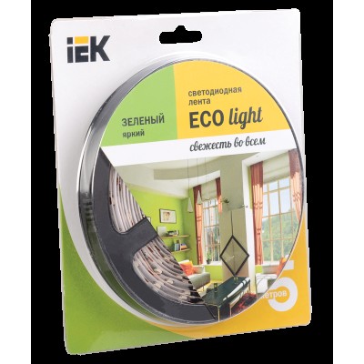 Стрічка LED 5м блістер LSR-3528G60-4.8-IP20-12V IEK-eco