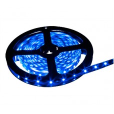 LED лента 3528, герметичная, цвет синий, 60 светодиодов на метр
