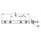 З'єднувач круглого провідника, стрижень d16мм, оцинкована сталь, NG3201ZC, DKC