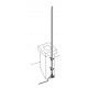 Блискавкоприймач з тримачами d16мм, довжина 2м, алюміній NL7200, DKC