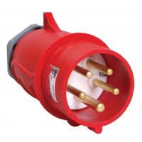 Вилка переносна ССІ 32А-6ч/200/346-240/415В 3Р+РЕ+N IP44 MAGNUM IEK