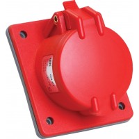 Розетка вбудована ССІ 16А-6ч/380-415В 3Р+PЕ IP44 MAGNUM IEK