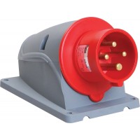 Вилка стаціонарна ССІ 16А-6ч/380-415В 3Р+РЕ IP44 MAGNUM IEK