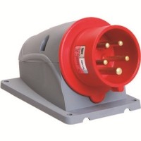 Вилка стаціонарна ССІ 32А-6ч/200/346-240/415В 3Р+РЕ+N IP44 MAGNUM IEK