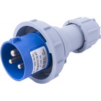 Силовая вилка переносная e.plug.013.16.67, 3п., 230В, 16А, IP 67, E.NEXT