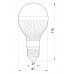 Лампа светодиодная e.save.LED.G50C.E27.3.2700 тип груша, 3Вт, 2700К, Е27
