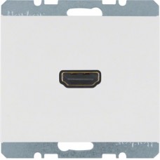 HDMI-розетка, подключение сзади под углом 90град., Пол.билизна, K.1 3315437009