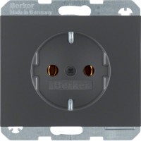 Розетка із з/к, антрацит, 16А/250В K.1 47157006