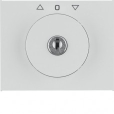 Накладка с замком для жалюзийного замочного выключателя, пол.билизна, K.1 10797309