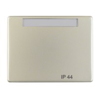 Клавіша з полем д/надпису нержавіюча сталь, ARSYS IP44 14361004