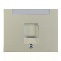 Накладка для суппортів під модуль RJ12/RJ45, сталевий лак, K.5 11707004