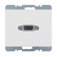 VGA-розетка з гвинтовими клемами, пол.білизна, ARSYS 3315410069