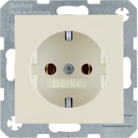 Розетка з з/к, гвинтові клеми, біла, 16А/250В S.1 41438982