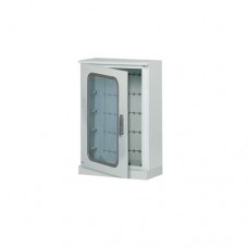 Шкаф из полиэстера с цоколем ORION Plus, IP65, прозрачные двери, 900X850X300мм FL526B