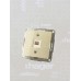 Панель 1-ая для установки разъема RJ-12/RJ-45 стандарта WE FIORENA сл./кость 22007803