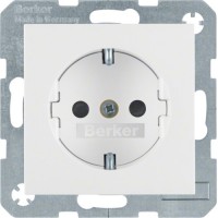 Розетка із з/к, защ. контактів, пол.білізна, 16А / 250В S.1 47238989