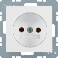 Розетка без з/к, пол.білізна, 16А/250В S.1 6167038989