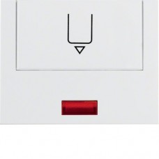 Накладка для карточного выключателя для гостиниц с линзой, пол.билизна, K.1 16417109