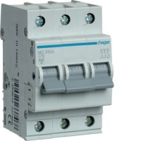 Автоматический выключатель In=10 А, 3п, С, 6 kA, 3м MC310A