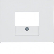 Накладка для розеток для громкоговорителей, USB-розеток, пол.билизна, K.1 10357009