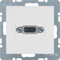 VGA-розетка з гвинтовими клемами, пол.білізна S.1 3315418989