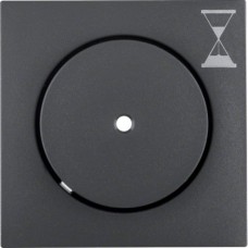 Накладка с кнопкой для механизма реле времени, антрацит S.1 16741606