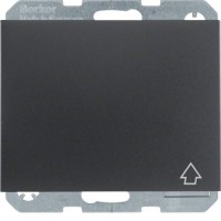 Розетка із з/к, кришка, захист. контактів, антрацит, 16А/250В K.1 47517206