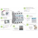 Дифференциальный автоматический выключатель Hager 4P 6kA C-25A 30mA, тип - A
