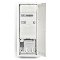 Volta.Hybrid: щит в/в, 24мод. + 2 панелі для ММ, сталеві двері VU602NWH