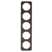 Рамка 5Х дуб/пол.білизна, дерево, R.1 10152359