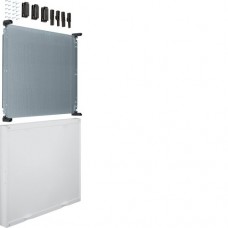 Блок Univers для монтажа коммуникационной апаратури с перфорированной плитою, 450х500 мм UD32M1