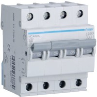 Автоматичний вимикач In=50 А, 3+N, 6 kA, 4м MC450A
