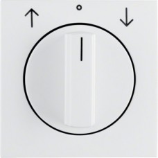Накладка поворотного выключателя жалюзи, пол.билизна S.1 10808989