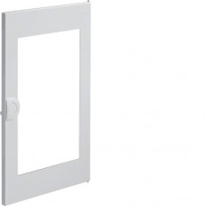 Двери белые с прозрачным окном для 2-рядного щита VOLTA VZ132N