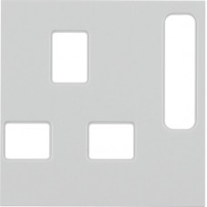 Панель к розетке UK-стандарта с выключателем белая S.1 3313078982