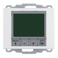 Регулятор темп-ри з годинниковим механізмом, 250В, пол.білизна, ARSYS 20440069