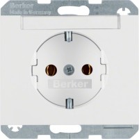 Розетка с з / к с полем д / надписи, пол.билизна, 16А / 250В K.1 47397009