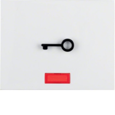 Клавиша 1Х с линзой и рельефным знаком Ключ, пол.билизна, K.1 16517309
