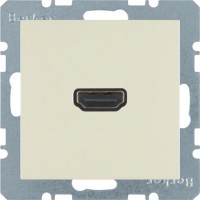 HDMI-розетка, підключення ззаду під кутом 90град., Біла S.1 3315438982