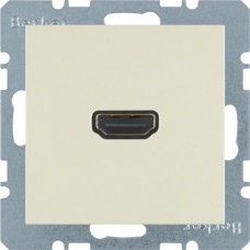 HDMI-розетка, подключение сзади под углом 90град., Белая S.1 3315438982