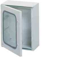 Шафа з поліестеру ORION Plus, IP65, прозорі двері, 650X500X250мм FL271B
