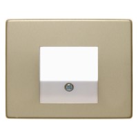 Накладка для розеток для гучномовців, USB-розеток, золото, ARSYS 10340002