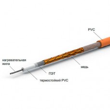 Нагревательный кабель RATEY RD1 (1400 Вт) (9,6 м. кв)