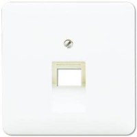 Панель розетки TF/PC 1-я JUNG CD569-1UAWW білий