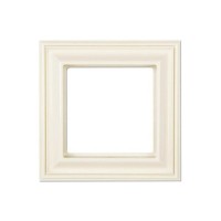 Рамка 1-постова ECO PROFI DECO, колір слонова кістка