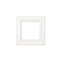 Рамка 1-постова ECO PROFI DECO, колір білий