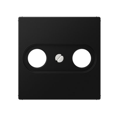Накладка для TV розетки ECO PROFI, цвет матовый черный